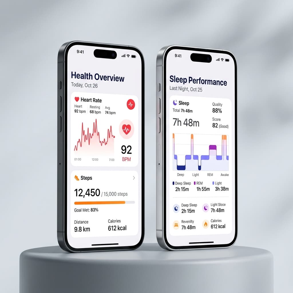 Health Connect app interface